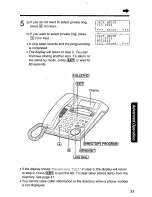 Предварительный просмотр 33 страницы Panasonic KXTSC50B - PHONE/ANSWER MACHINE User Manual