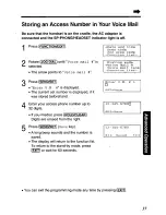 Предварительный просмотр 37 страницы Panasonic KXTSC50B - PHONE/ANSWER MACHINE User Manual