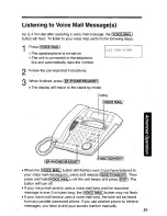 Предварительный просмотр 39 страницы Panasonic KXTSC50B - PHONE/ANSWER MACHINE User Manual