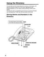 Предварительный просмотр 40 страницы Panasonic KXTSC50B - PHONE/ANSWER MACHINE User Manual