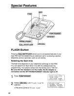 Предварительный просмотр 48 страницы Panasonic KXTSC50B - PHONE/ANSWER MACHINE User Manual