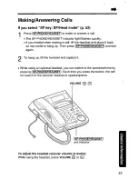 Предварительный просмотр 53 страницы Panasonic KXTSC50B - PHONE/ANSWER MACHINE User Manual