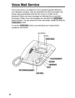 Предварительный просмотр 38 страницы Panasonic KXTSC55B - PHONE/ANSWER MACHINE User Manual