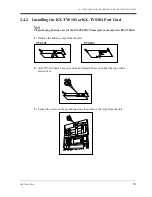 Preview for 39 page of Panasonic KXTVS200 - VOICE MAIL SYSTEM Installation Manual