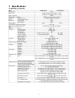 Preview for 3 page of Panasonic KY-B64BGBXD Service Manual
