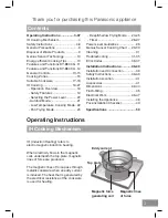 Preview for 3 page of Panasonic KY-B64CA Operating And Installation Instructions