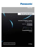 Panasonic KY-B84AG Operating Instructions Manual предпросмотр