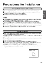 Предварительный просмотр 21 страницы Panasonic KY-C223B Operating & Installation Instructions Manual