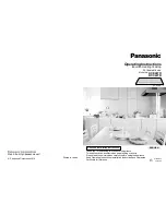 Panasonic KY-C227D Operating Instructions Manual предпросмотр