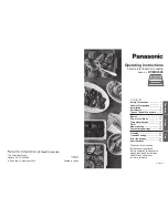 Panasonic KY-MK3500 Operating Instructions Manual preview