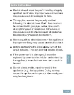 Preview for 41 page of Panasonic KY-T935XL Operating & Installation Instructions Manual