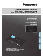 Panasonic KY-T936SL Operating & Installation Instructions Manual preview