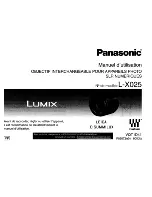 Предварительный просмотр 27 страницы Panasonic L-X025 - Leica D Summilux Lens Operating Instructions Manual