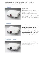 Preview for 3 page of Panasonic L6510E Brochure & Specs