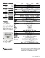 Preview for 6 page of Panasonic L6510E Brochure & Specs