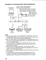 Preview for 19 page of Panasonic L711U - XGA LCD Projector Operating Instructions Manual