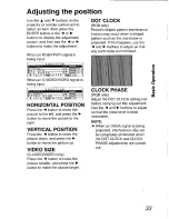 Preview for 34 page of Panasonic L711U - XGA LCD Projector Operating Instructions Manual