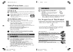 Preview for 4 page of Panasonic LAMDASH ES-TSTFN Operating Instructions Manual