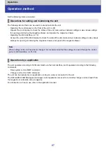 Предварительный просмотр 27 страницы Panasonic LB-DH8 series Operator'S Manual