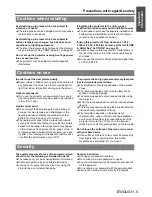 Preview for 9 page of Panasonic LB75U - XGA LCD Projector Operating Instructions Manual