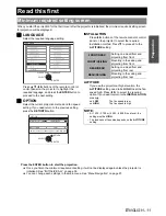 Preview for 11 page of Panasonic LB75U - XGA LCD Projector Operating Instructions Manual