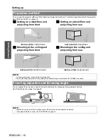 Preview for 16 page of Panasonic LB75U - XGA LCD Projector Operating Instructions Manual