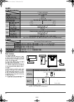 Preview for 3 page of Panasonic LC2H preset Manual