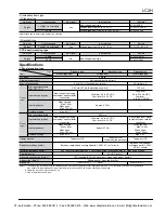 Preview for 3 page of Panasonic LC2H preset Specifications