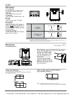 Preview for 12 page of Panasonic LC2H preset Specifications