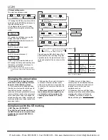 Preview for 14 page of Panasonic LC2H preset Specifications