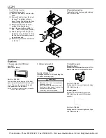 Preview for 18 page of Panasonic LC2H preset Specifications