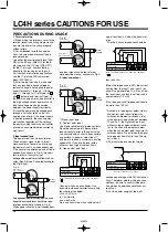 Preview for 9 page of Panasonic LC4H-S Manual