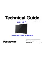 Panasonic LCD-2016 Technical Manual preview