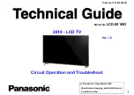 Preview for 1 page of Panasonic LCD-201803 Technical Manual