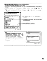 Предварительный просмотр 17 страницы Panasonic LF-D102U Operating Instructions Manual