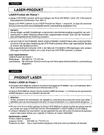 Preview for 9 page of Panasonic LF-D201U Operating Instructions Manual