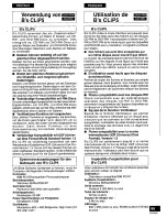 Preview for 99 page of Panasonic LF-D521 Operating Instructions Manual