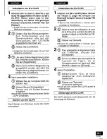 Preview for 101 page of Panasonic LF-D521 Operating Instructions Manual