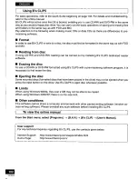 Preview for 102 page of Panasonic LF-D521 Operating Instructions Manual