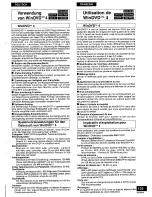 Preview for 123 page of Panasonic LF-D521 Operating Instructions Manual