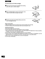 Preview for 146 page of Panasonic LF-D521 Operating Instructions Manual