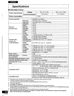 Preview for 152 page of Panasonic LF-D521 Operating Instructions Manual