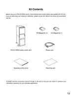 Preview for 13 page of Panasonic LF-J100A2 Operating Instructions Manual