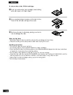 Preview for 146 page of Panasonic LF-M621E Operating Instructions Manual