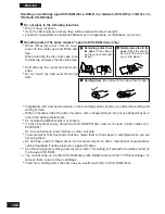 Preview for 148 page of Panasonic LF-M621E Operating Instructions Manual