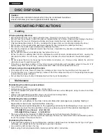 Preview for 11 page of Panasonic LF-M621U Operating Instructions Manual