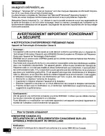 Preview for 6 page of Panasonic LFD521U - DISK DRIVE Operating Instructions Manual