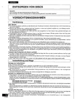 Preview for 12 page of Panasonic LFD521U - DISK DRIVE Operating Instructions Manual