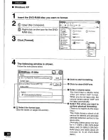 Preview for 64 page of Panasonic LFD521U - DISK DRIVE Operating Instructions Manual