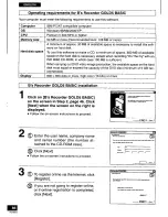 Preview for 86 page of Panasonic LFD521U - DISK DRIVE Operating Instructions Manual